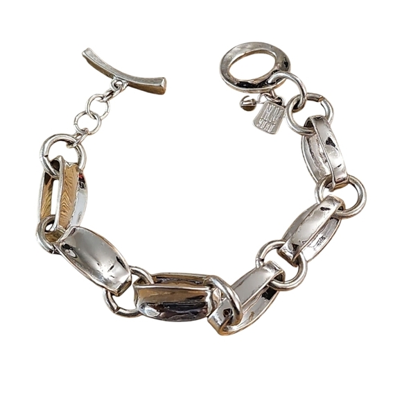Robert Lee Morris SoHo Silver Plated Bracelet - Picture 1 of 9
